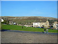 The village green, Reeth. in DL11 6TJ