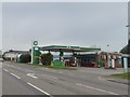 BP filling station by A38 south of Bridgwater in TA6 5FB