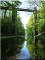 Boater's view of Chimney Bridge, Tame Valley canal in B43 5AB