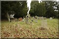 Churchyard around the south side in Nuneham Courtenay