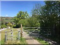 Stile and gate in SA18 2AU