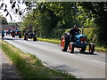 Tractor road run for charity, Glinton in PE6 7NB