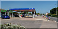 Gulf filling station at Hand and Pen in EX5 2FX