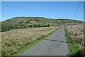 Road approaching Titterstone Clee Hill in SY8 3PH