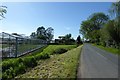 Glasshouse beside the road in Hirst Courtney