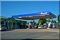 East Devon : Gulf Petrol Station in EX5 2FX