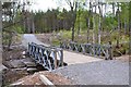 Bailey bridge in Torrachilty Forest in IV14 9ES