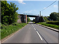 Rail bridge on Cleatham Road, Kirton Lindsey in DN21 4EF