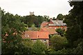 Castle Acre rooftops in PE32 2AS