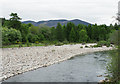 River Garry heading downstream in PH16 5LT