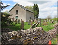 Southeast corner of the former Moriah Presbyterian chapel, Pengenffordd, Powys in LD3 0EW