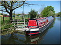 Millfield Primary School's narrowboat in WS8 6BG