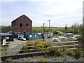 View from a Chester-Holyhead train - Remains of Bettisfield colliery in CH6 6HF