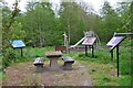 Information boards and play area, Laggan in PH20 1AN
