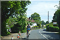 Berner's Hill, with cyclist in TN5 7NA