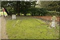 Graves at the West end in OX44 9LW