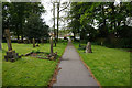Graveyard at St Chad's, Dunholme in LN2 3SG