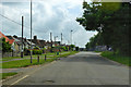 B184 Ongar Road enters Great Dunmow in CM6 1JF