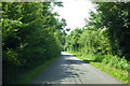Lane towards Wimbish Green in CB10 2TE
