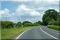 A143 towards Bury St Edmunds in Depden
