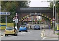 Kettering Road railway bridge in LE16 7PS