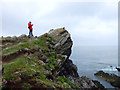 Photographer at Towan Head in TR7 1HY
