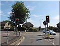 Traffic lights on Preston Road in BA21 3ED
