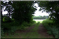 Path into Sandy Heath in SG19 2NH