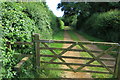 Footpath towards Hardwicke in NN13 5SN