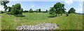 Panorama of Mayburgh Henge in CA10 2BY