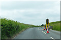 End of A30 road works, Swallowcliffe in SP3 5PH