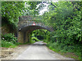 Former railway bridge, Lower Shepton in BA9 8JD