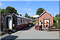 Refreshment carriage at Llynclys in SY10 8LJ