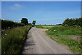 Road leading to Somerby Low Farm in DN38 6EX