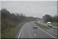 A wet day on the A38 in PL7 5AY