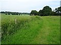 Footpath near Underhills Farm in WR13 6BD