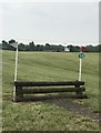 Cross-country fence at Smallwood in CW11 2XQ