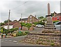 Memorial stone at the Batch in Draycott