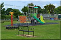 Play area at Redlynch playing fields in SP5 2LR
