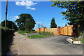 New Fence along the Lane in RG42 5NR