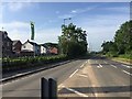 South on Tachbrook Road towards Harbury Lane junction, south Leamington in CV33 9UP