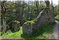 Ruined waulk mill in The Glen in EH39 5NQ