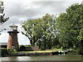 Dydall's or Didler's Drainage Mill near Hoveton Marshes in Norfolk in NR12 8JH