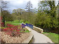 Footbridge in the Memorial Park in Whaley Bridge