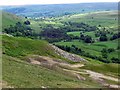 Hillside above Arkengarthdale in DL11 6QT