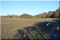 Ploughed field near Betteshanger in CT14 0LU