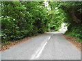 Lane from Cranborne to Edmondsham in BH21 5RD