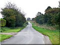 Road out of Calceby in South Thoresby