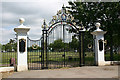 Entrance to Victory Sports Ground, Southend-on-Sea in SS2 5PL