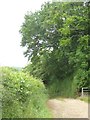 Farm track and footpath to Tidlake and Kempstown in EX36 4NA